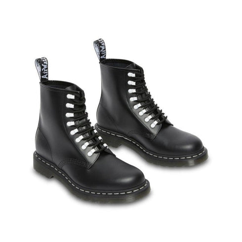 Dr Martens 1460 Disrupt Hardware 8 eye Boot Black White